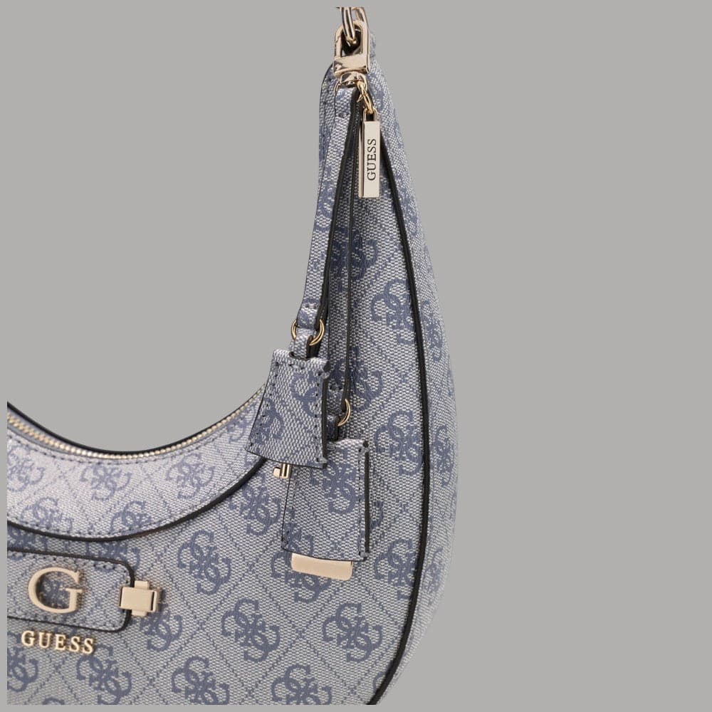 Borsa hobo Guess Lindsey con logo - 6