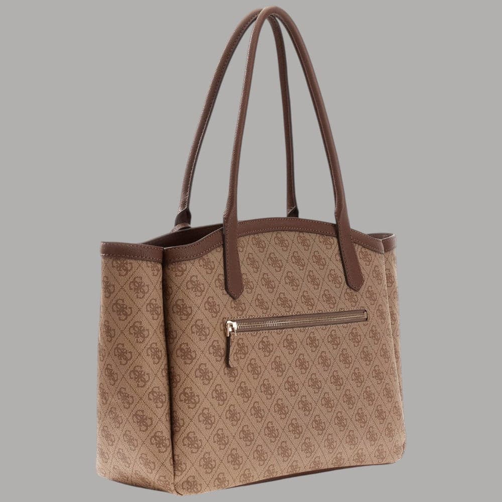 Borsa tote Guess Lindsey con logo e chiusura zip - 9