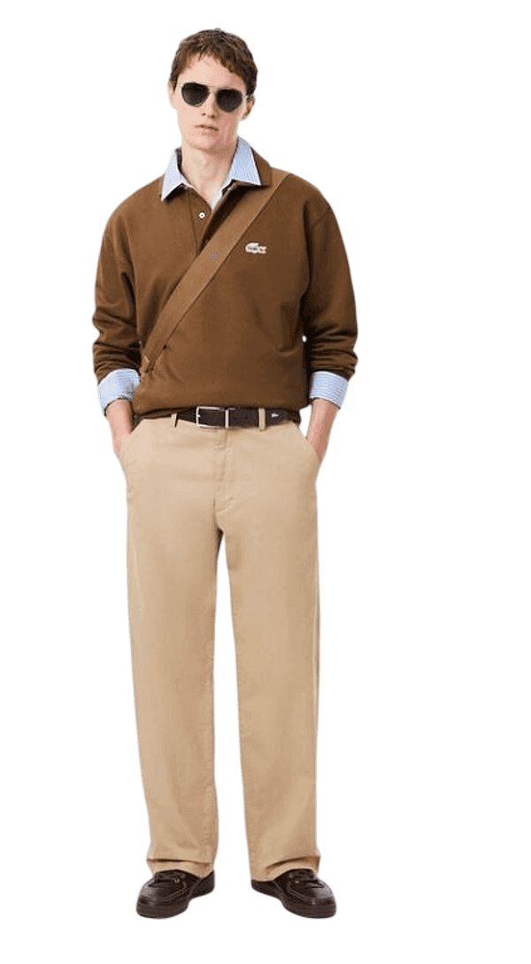 Lacoste  Cinture Marrone - 4