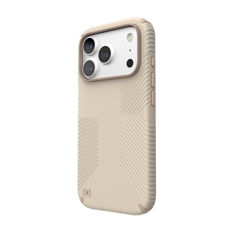 Speck Presidio2 Grip MagSafe - Custodia per iPhone 18 Pro / 17 Pro (Papiro) - 9