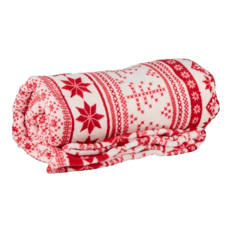 Arti Casa - Flannel Christmas Blanket 150x200 cm (Red) - 2