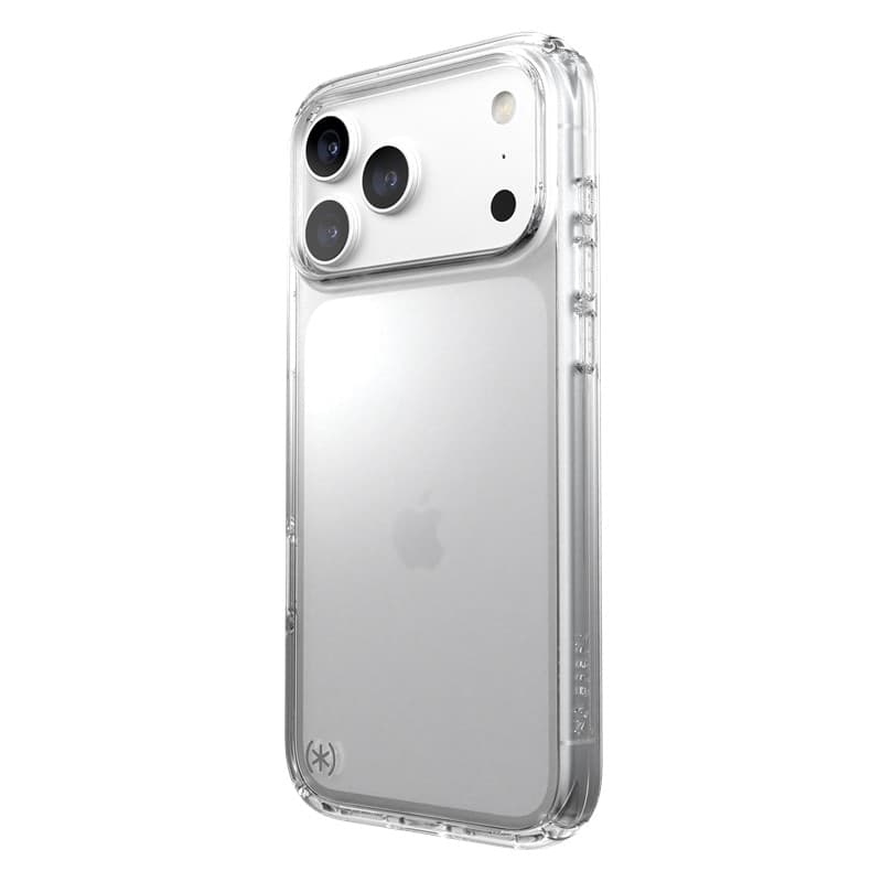 Speck Presidio Perfect Clear - Custodia per iPhone 18 Pro Max / 17 Pro Max (Trasparente) - 14