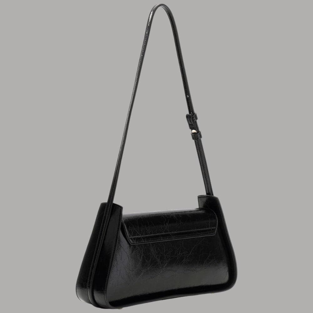 Borsa a spalla Guess Xena con patta e spallaccio regolabile - 5