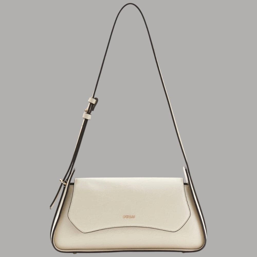 Borsa a spalla Guess Xena con patta e spallaccio regolabile - 6