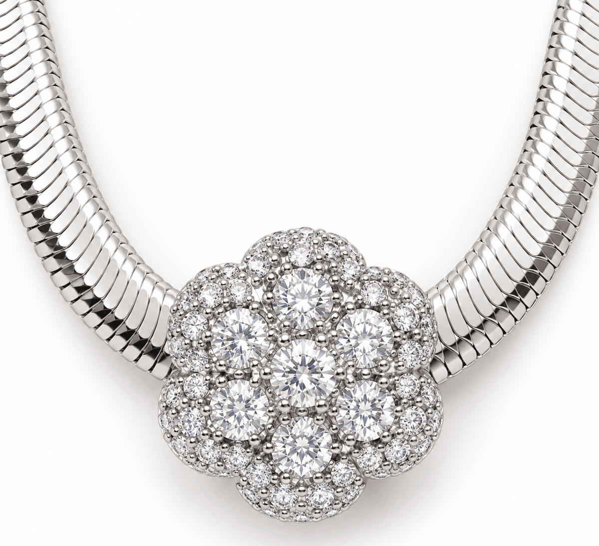 Alba Bijoux – Collana Fiore Éclat - 2