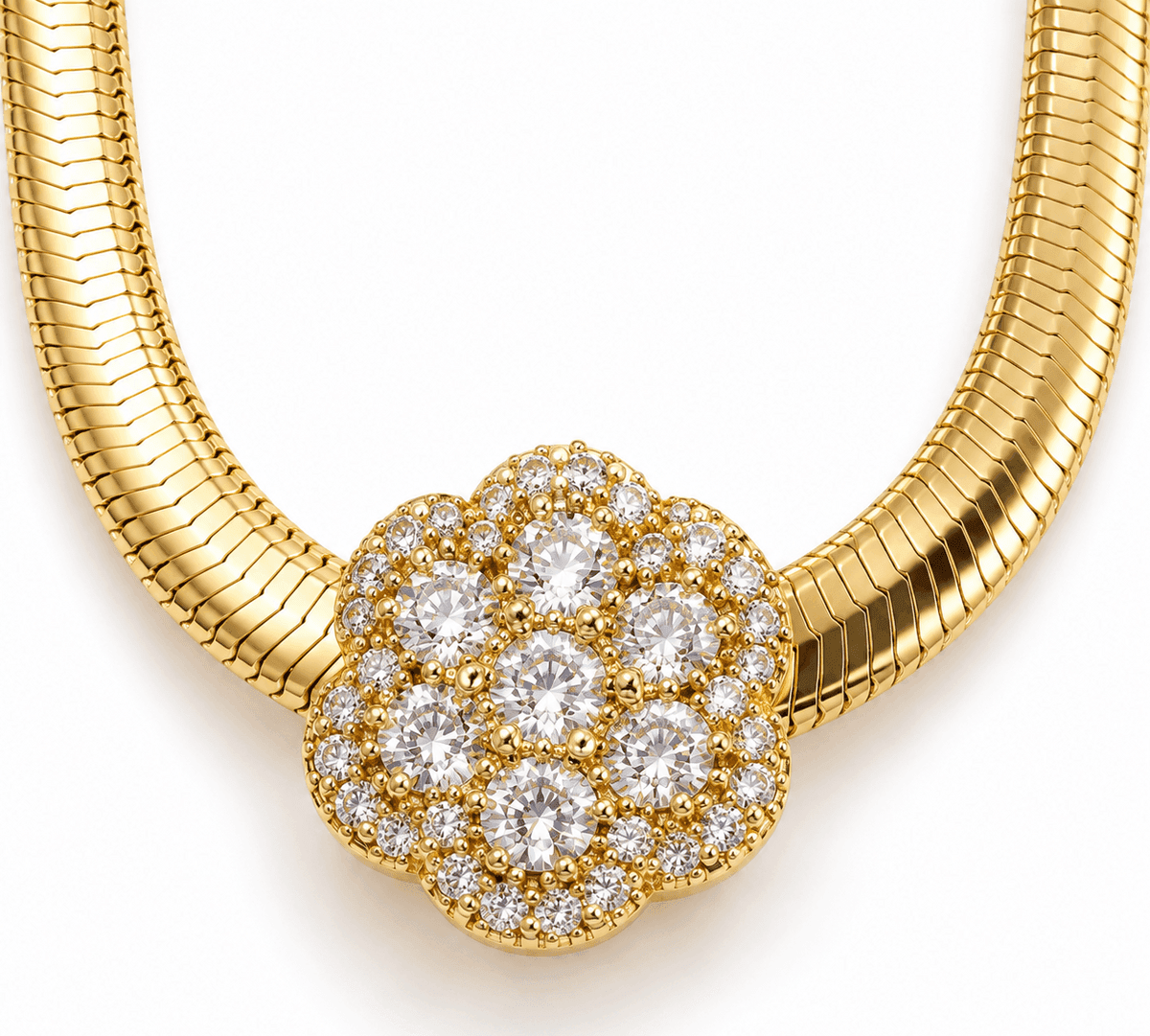 Alba Bijoux – Collana Fiore Éclat - 7