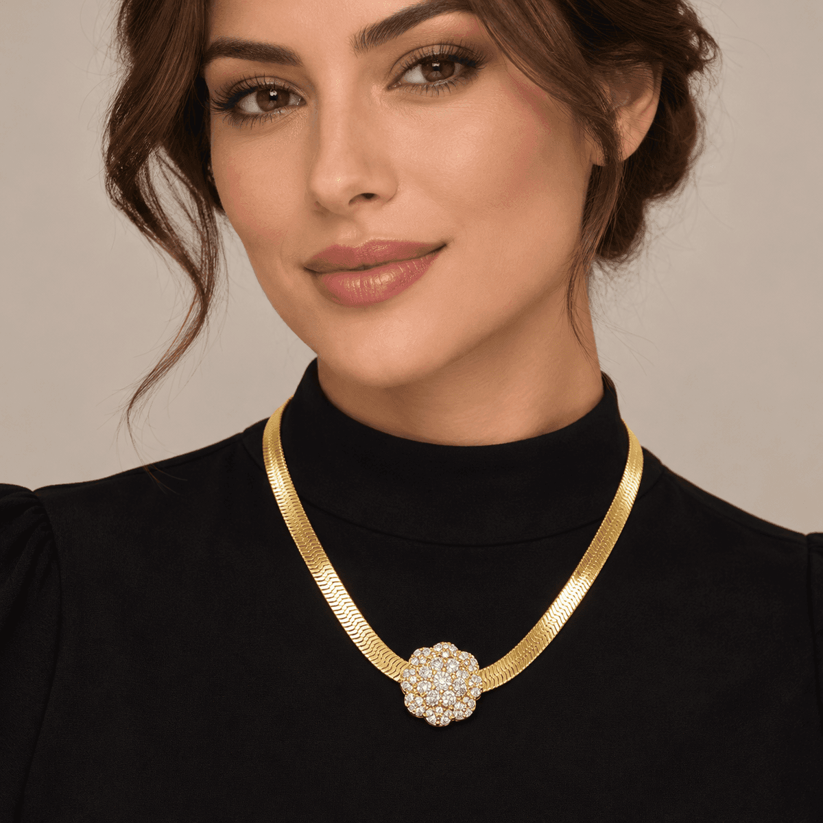 Alba Bijoux – Collana Fiore Éclat - 8