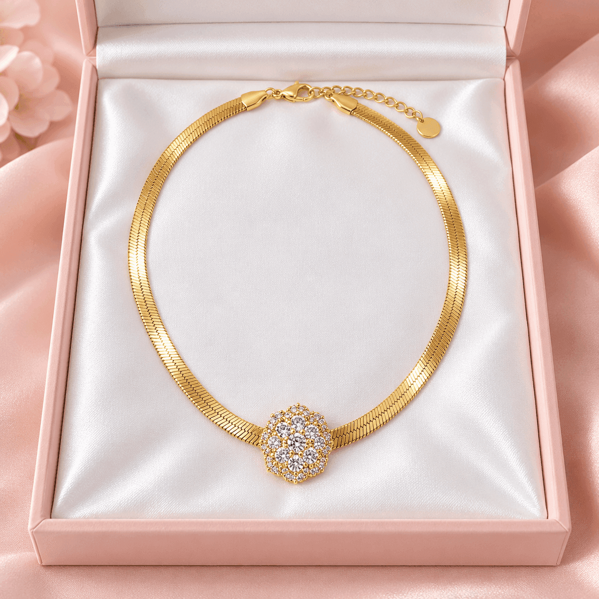 Alba Bijoux – Collana Fiore Éclat - 9