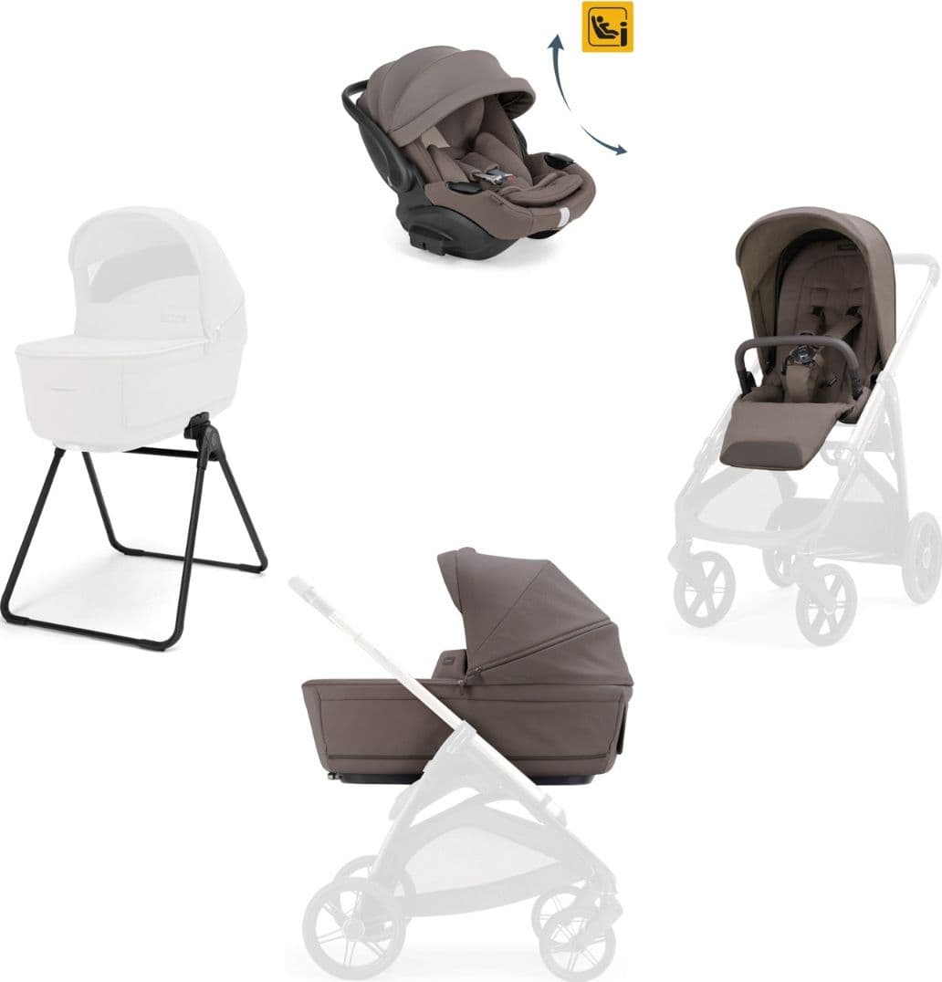 System Quattro Inglesina Aptica Darwin Recline (senza telaio) – Essence Mokka