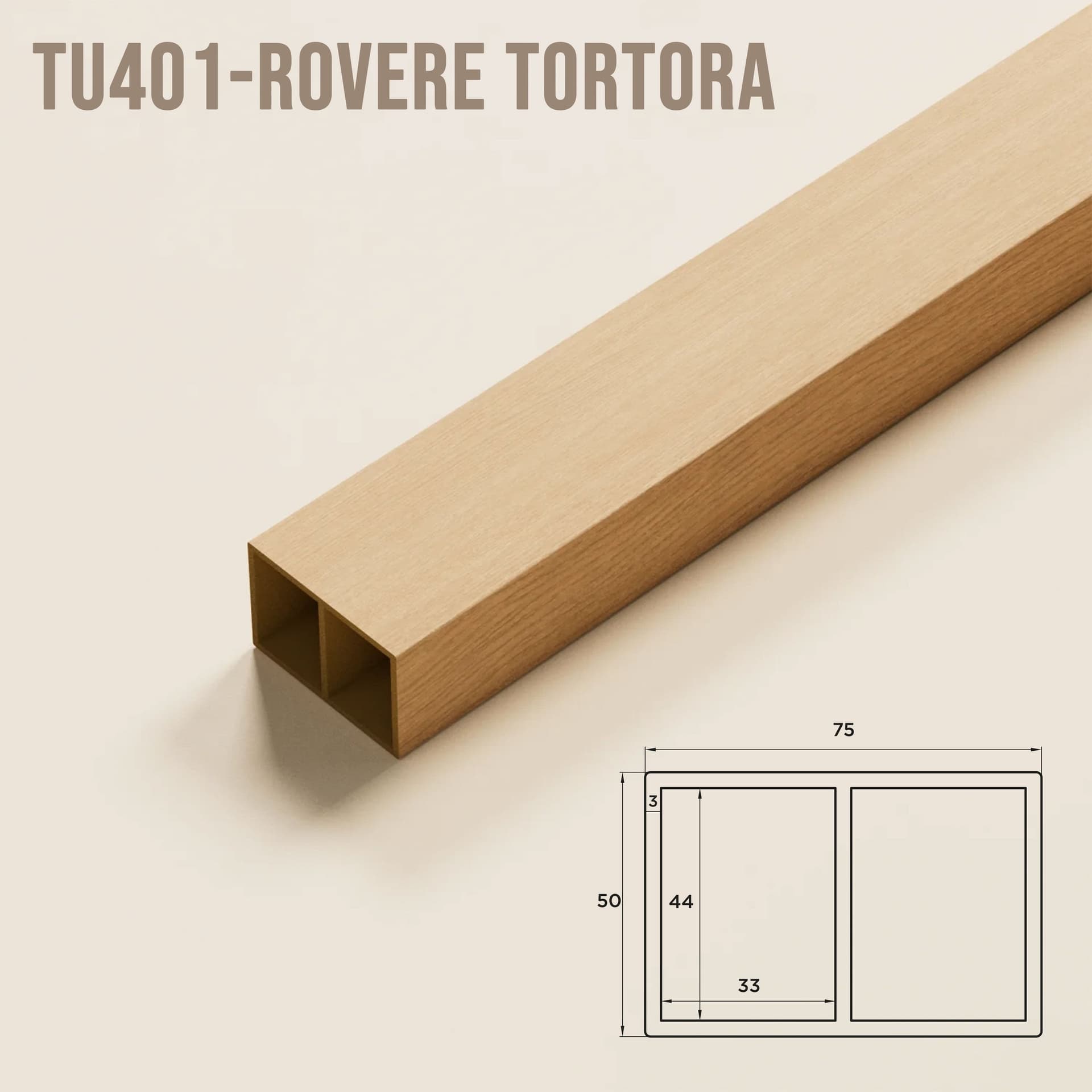 SIPA PURE Kit completo (13 toghe+2 basi orizzontali+staffe fisse) Divisorio Frangiluce in PVC Effetto Legno – rifilabile  1250x2900mm - 6