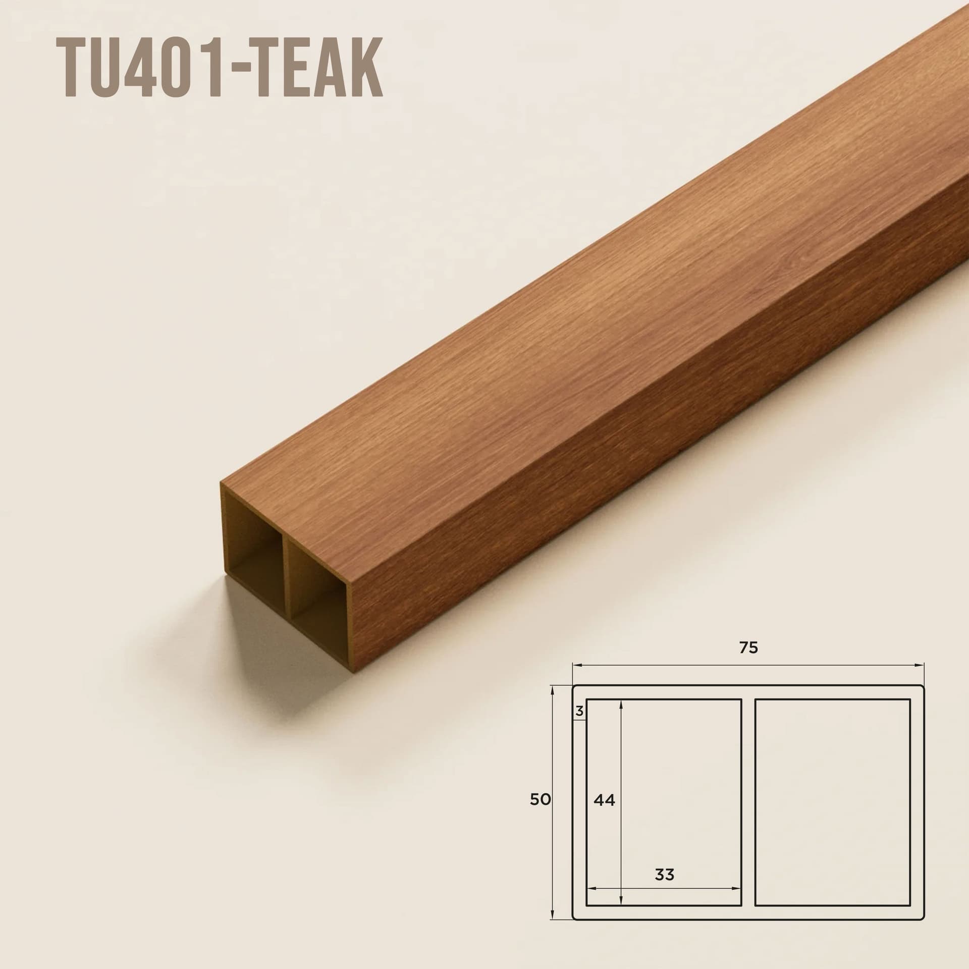 SIPA PURE Kit completo (16 toghe+2 basi orizzontali+staffe fisse) Divisorio Frangiluce in PVC Effetto Legno – rifilabile  1550x2900mm - 2