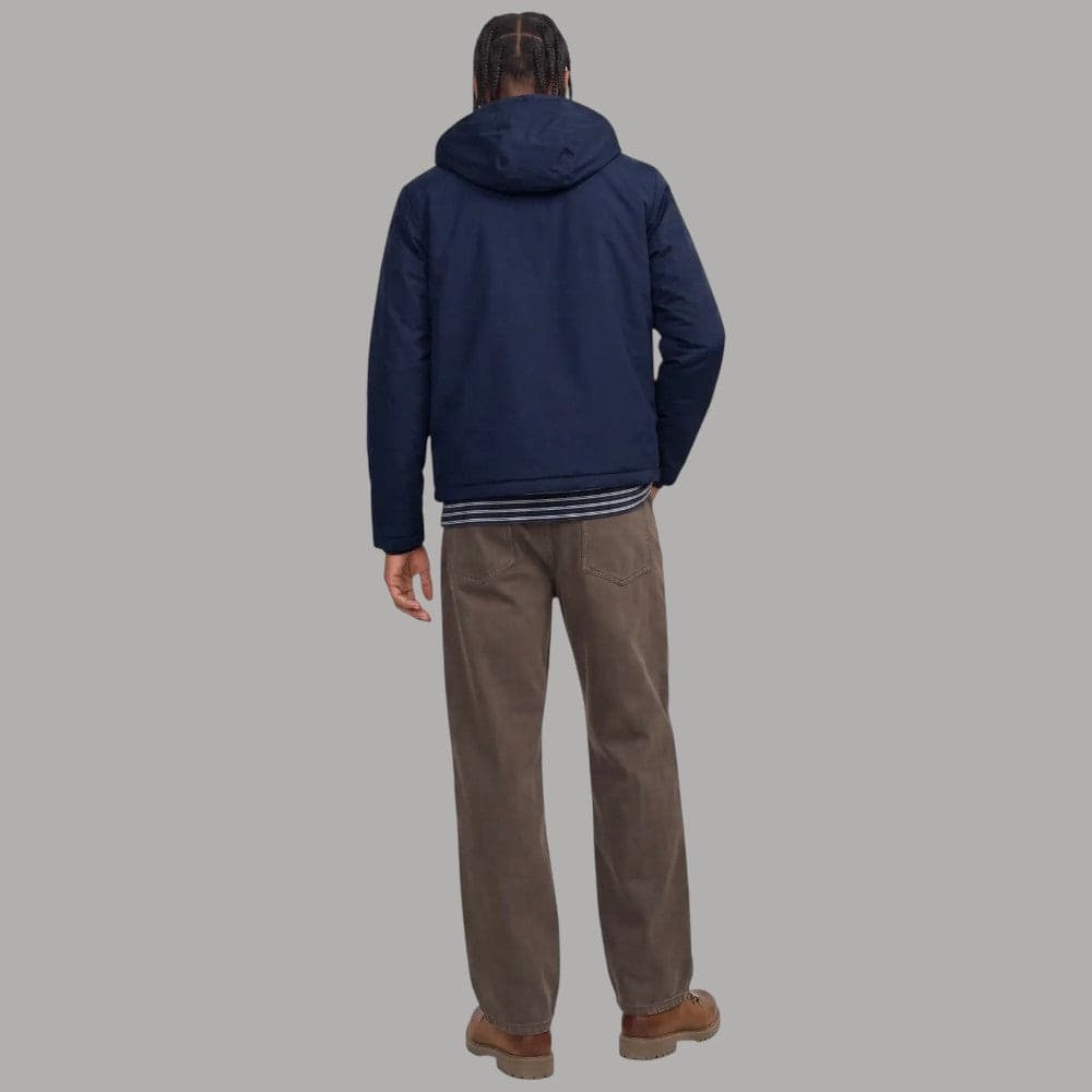 Giubbino Jack & Jones ripstop resistente all'acqua con cappuccio - 3