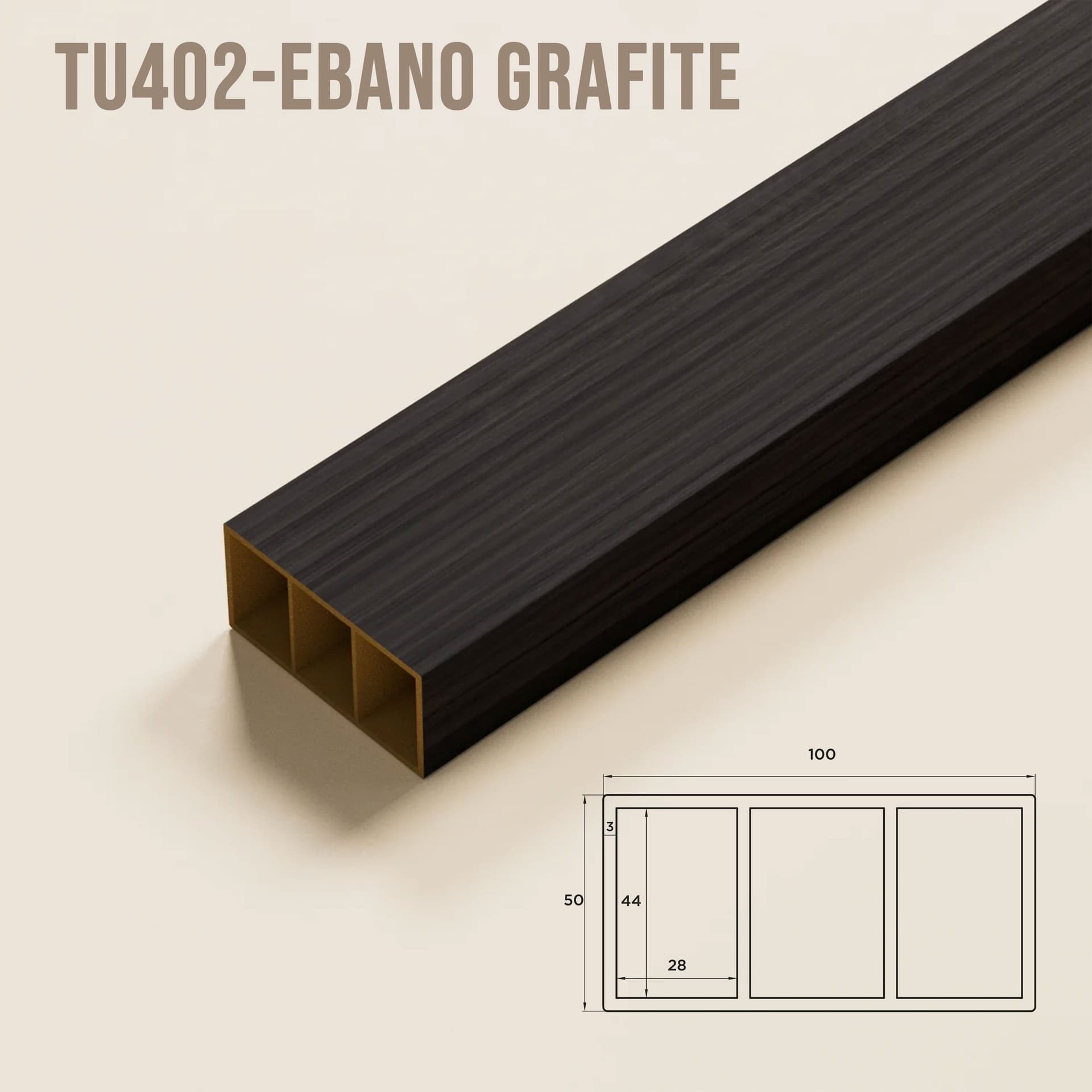 SIPA BOLD Kit completo (7 toghe+2 basi orizzontali+staffe GIREVOLI) Divisorio Frangiluce in PVC Effetto Legno – rifilabile  680x2900mm - 19