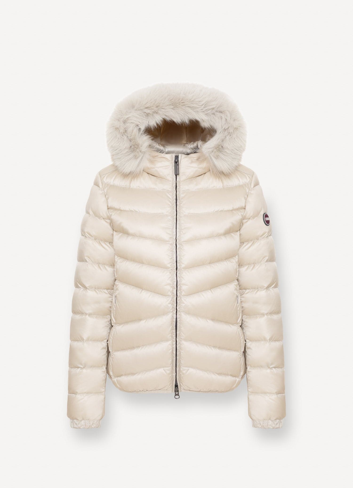 Colmar Piumino donna con cappuccio in pelliccia sintetica 22000019E 2YO 56 - 5