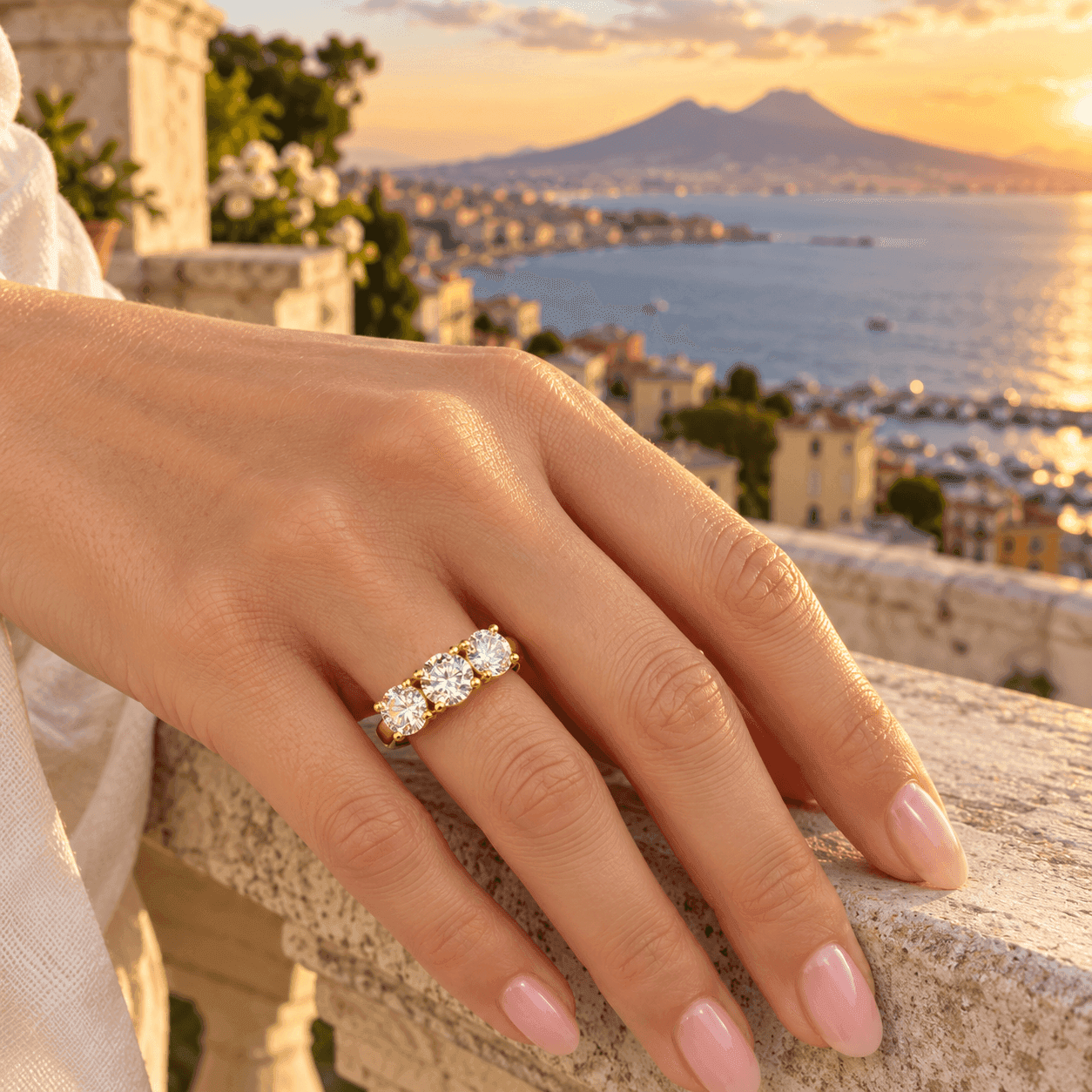 Alba Bijoux – Anello Trilogy Luce - 9