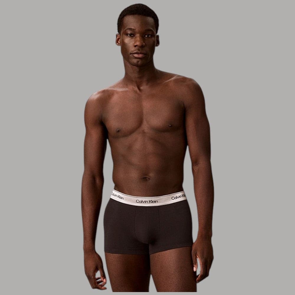 Boxer Calvin Klein Pack 3 con Fascia Metallica - 3