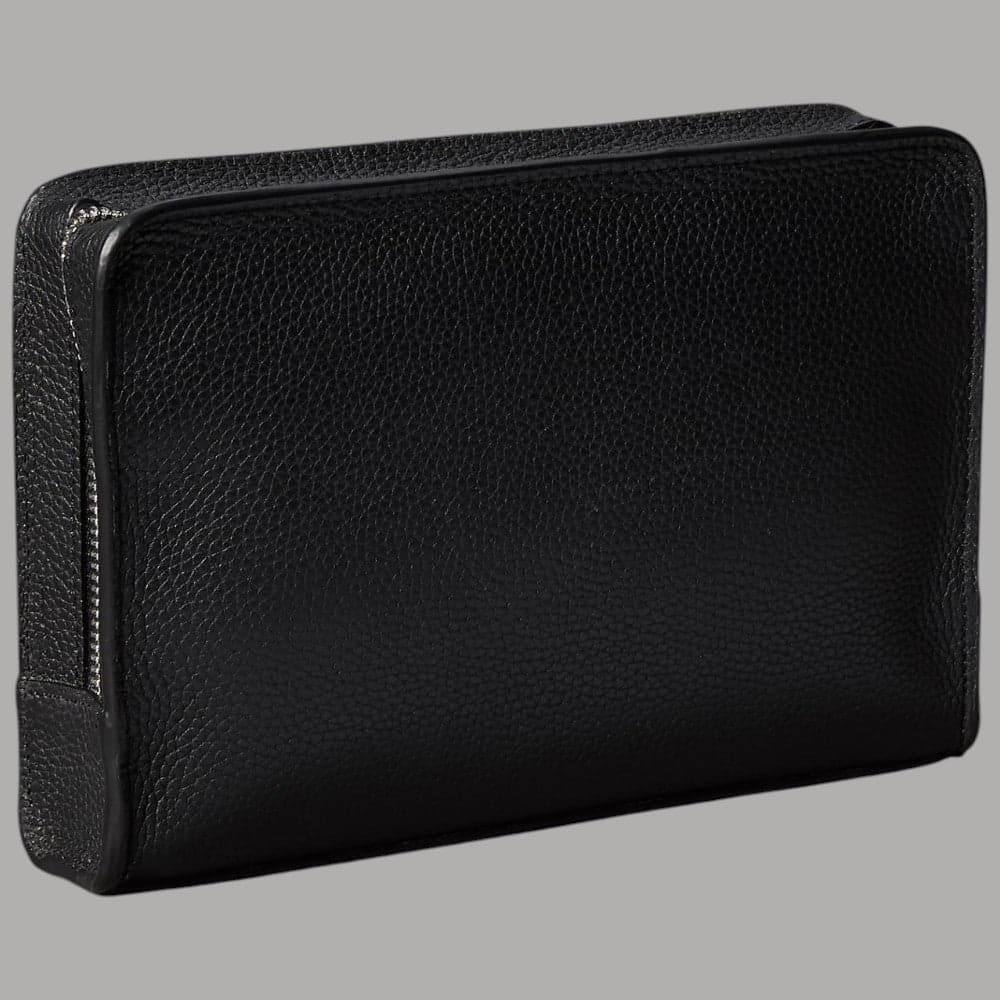 Pochette Calvin Klein con polsiera in pelle e logo laminato - 4