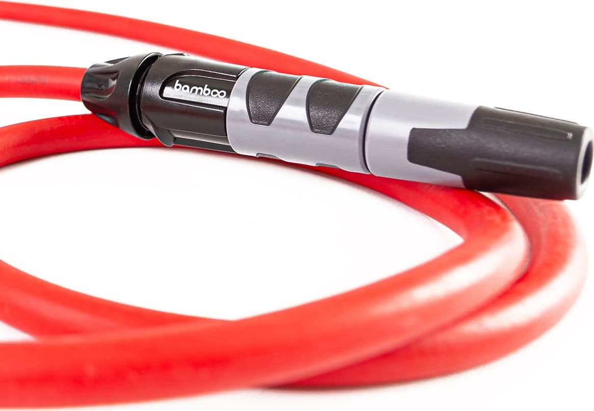 TUBO DA GIARDINO ESTENSIBILE CON LANCIA- Rosso - Mt 5-15- RRITA- pezzi 1 - 2