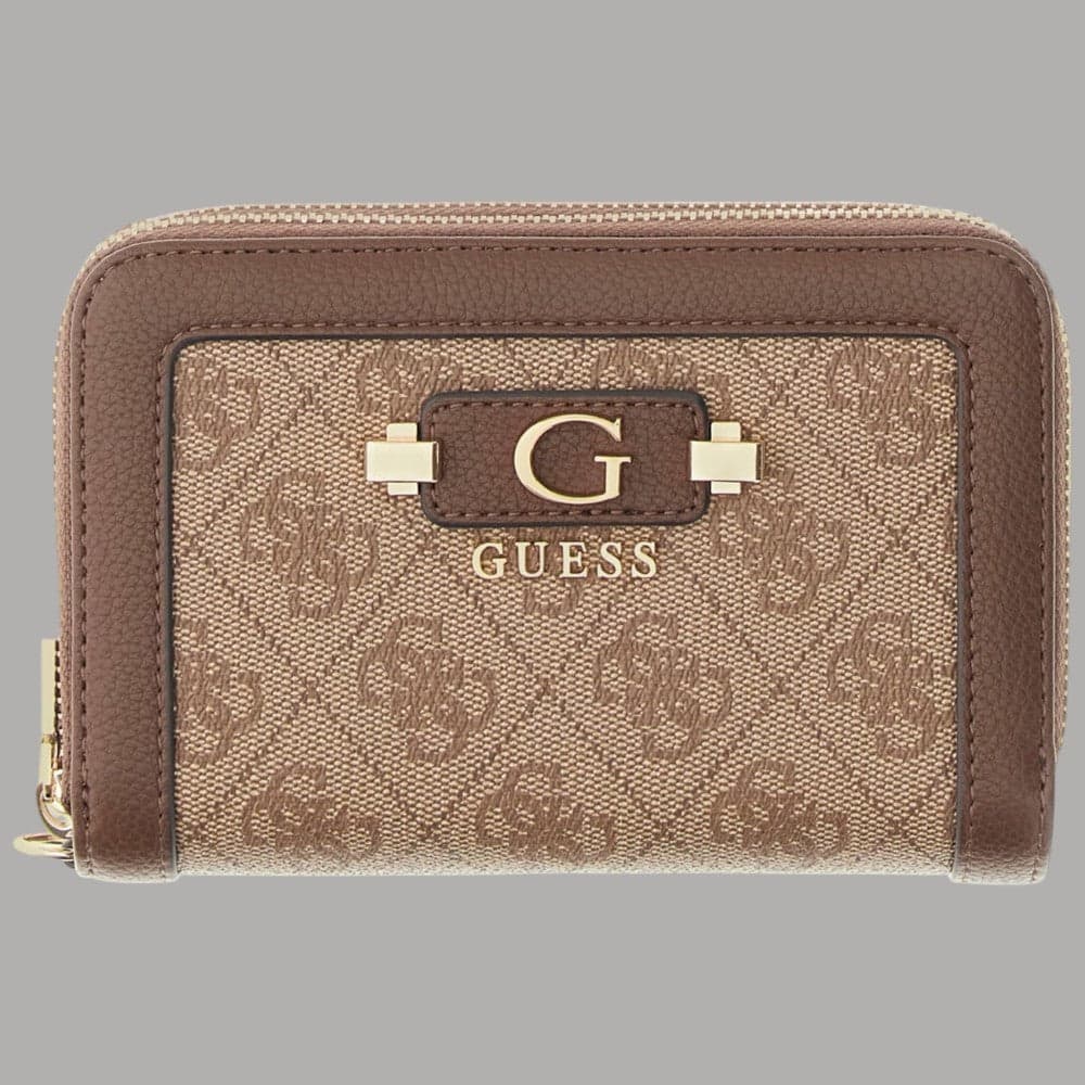 Portafoglio medio Guess Lindsey con doppia zip - 5