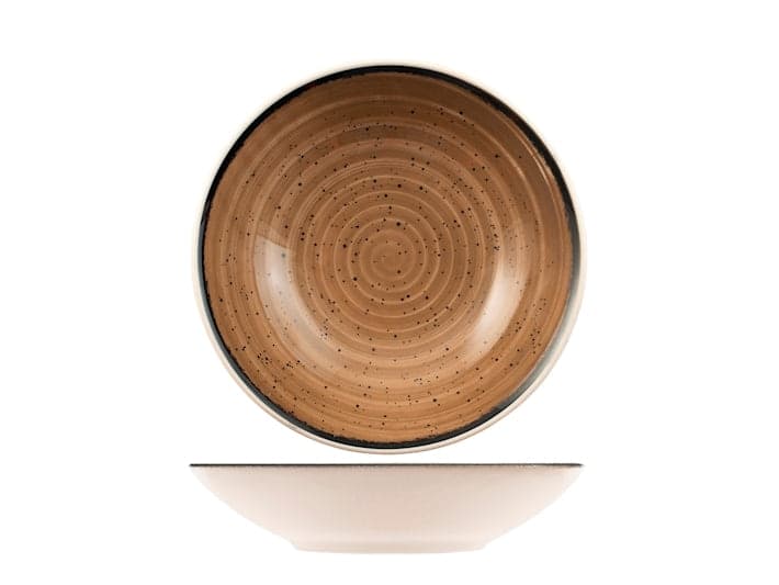 Servizio Piatti Tender Light 18 Pezzi in Stoneware - Set Tavola per 6 Persone con Piatti Piani, Fondi e Dessert, Design Coupe Elegante e Raffinato H&H - 3