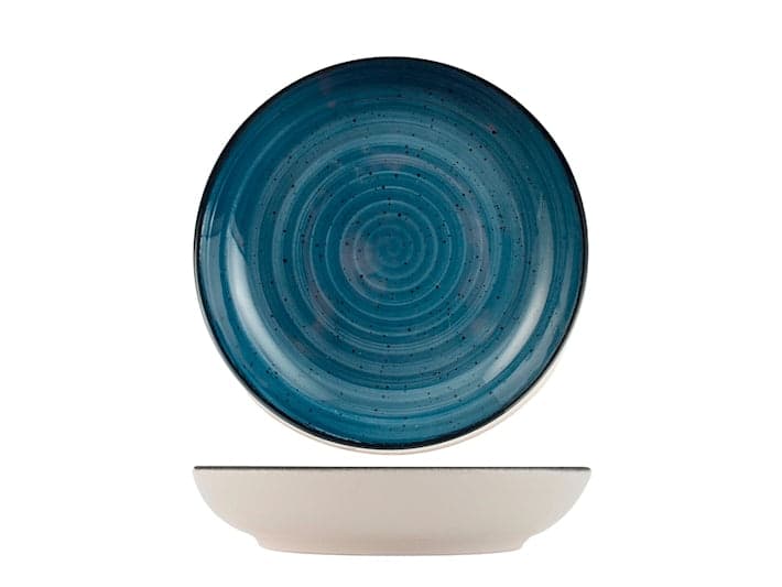 Servizio Piatti Natalizio Mystic Forest 18 Pezzi in Stoneware - Set Tavola per 6 Persone con Piatti Piani, Fondi e Dessert, Design Nordico Elegante e Decorativo H&H - 3