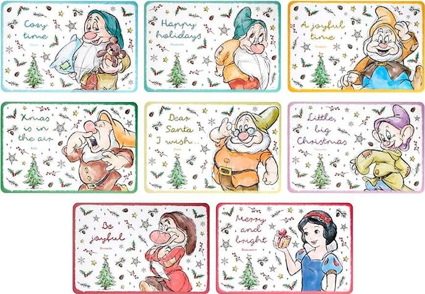 Tovaglietta Natalizia Dotto Nani Xmas 45x30 cm in Polipropilene, Decorazione con Nano Natalizio, Tovaglietta Americana per Colazione e Pranzo Home in rombo - 2