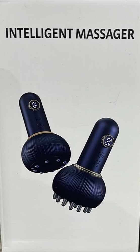 MASSAGGIATORE ELETTRICO INTELLIGENTE RICARICABILE USB PORTATILE CORPO SPAZZOLA MERIDIANA - 2