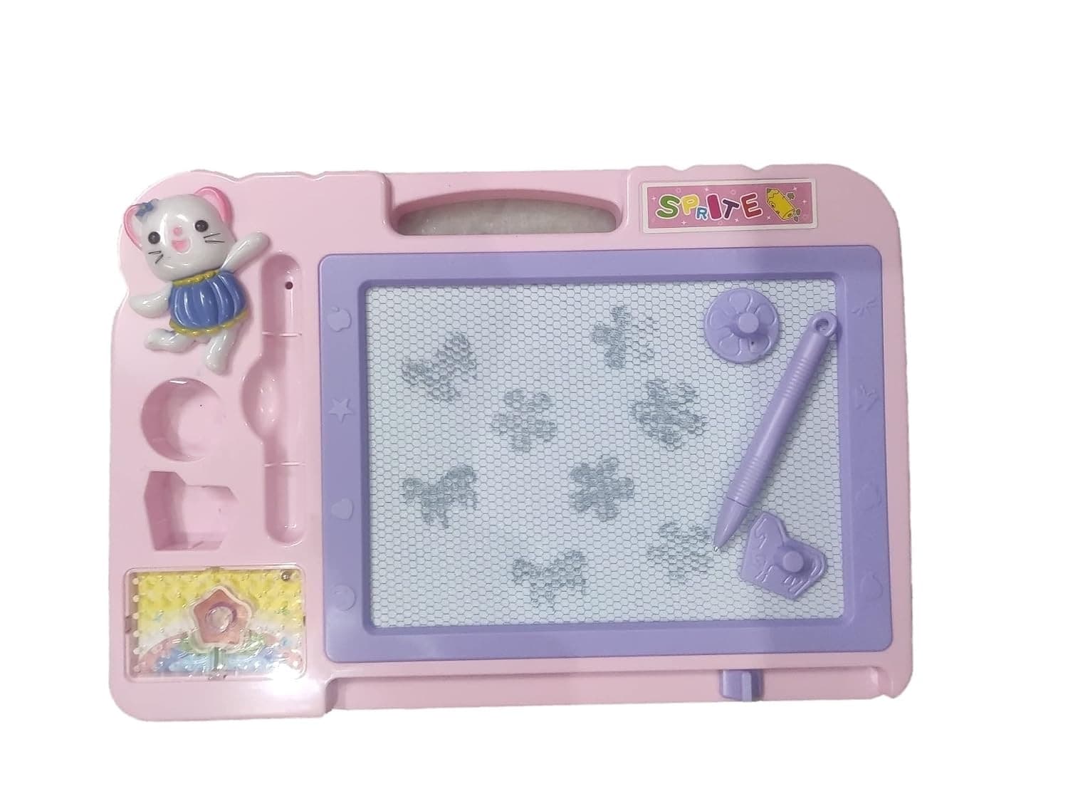 LAVAGNA MAGICA BAMBINI CANCELLABILE PER DISEGNARE SCRIVERE TIMBRINI PENNA MAGNETICA 07680 - 4