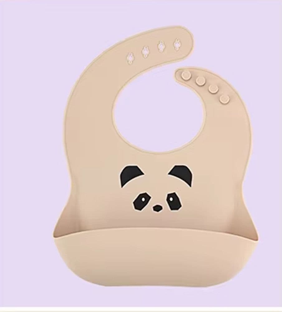 BAVAGLINO PAPPA SILICONE IMPERMEABILE REGOLABILE PER BAMBINI TASCA RACCOGLIBRICIOLE 31223 - 5