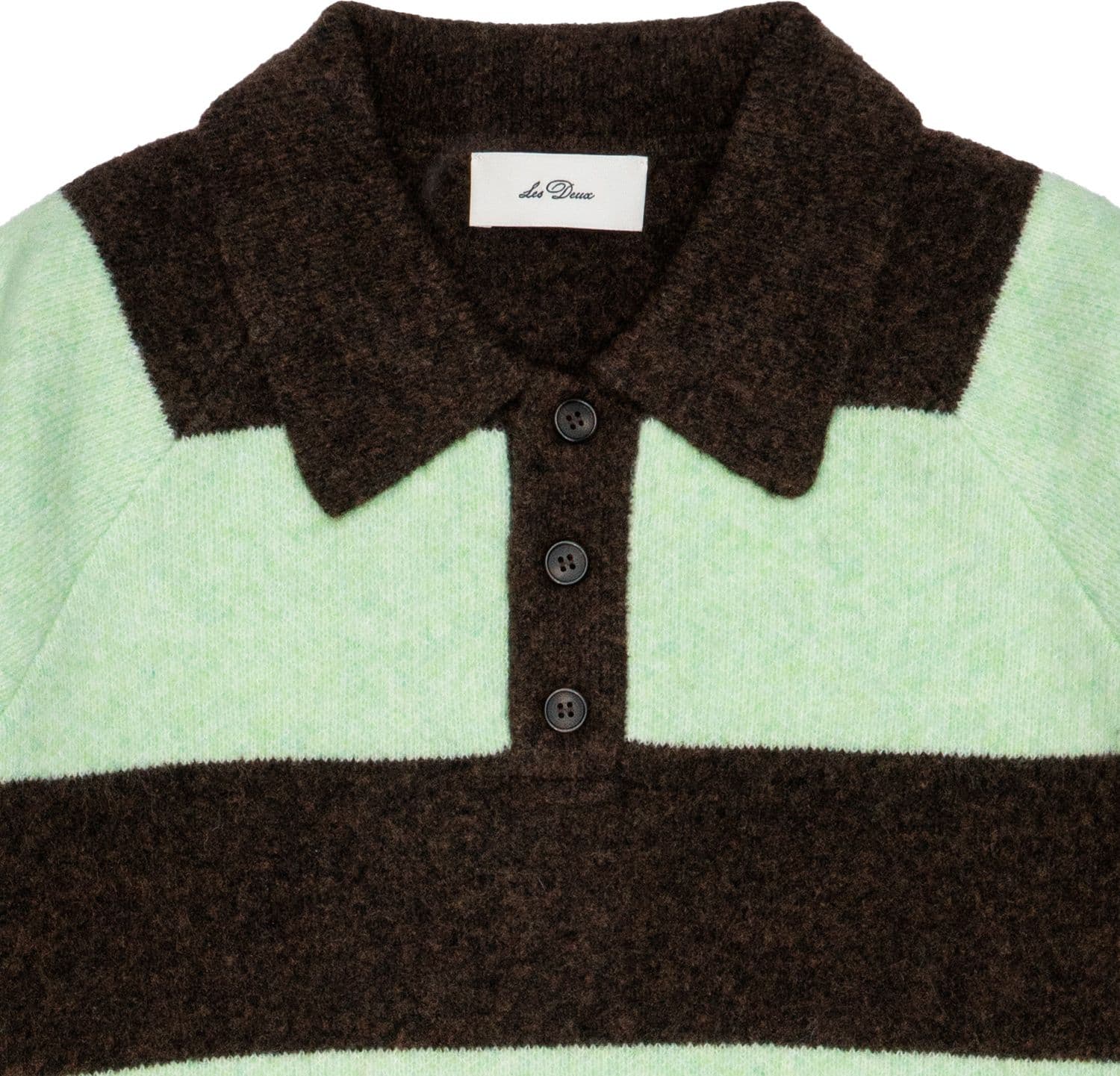 LES DEUX Polo Uomo Les Deux Striped Melange Knitted - 2