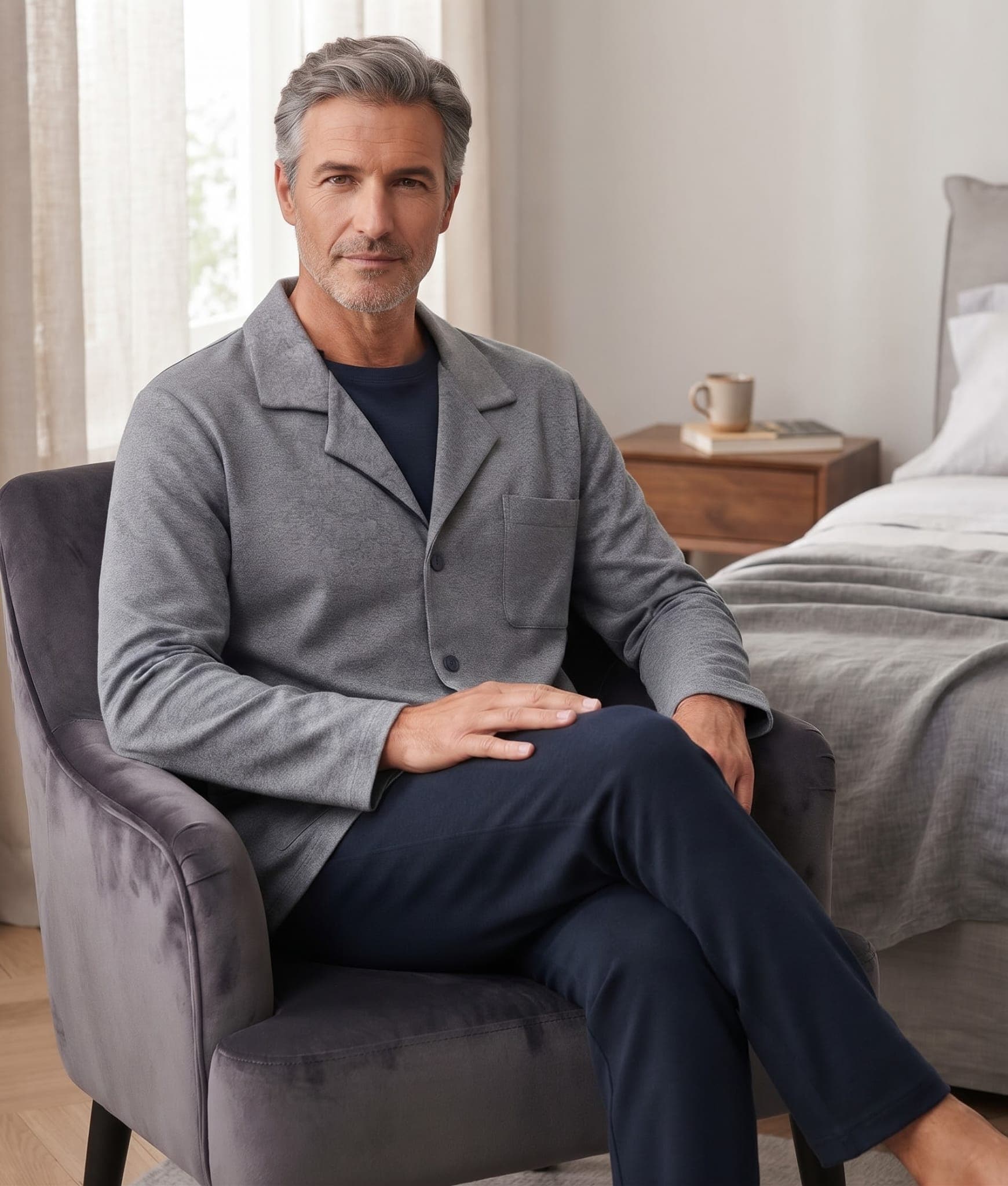 SK1362PLUA - Pigiama Autunno/Inverno Uomo - Karel - 3