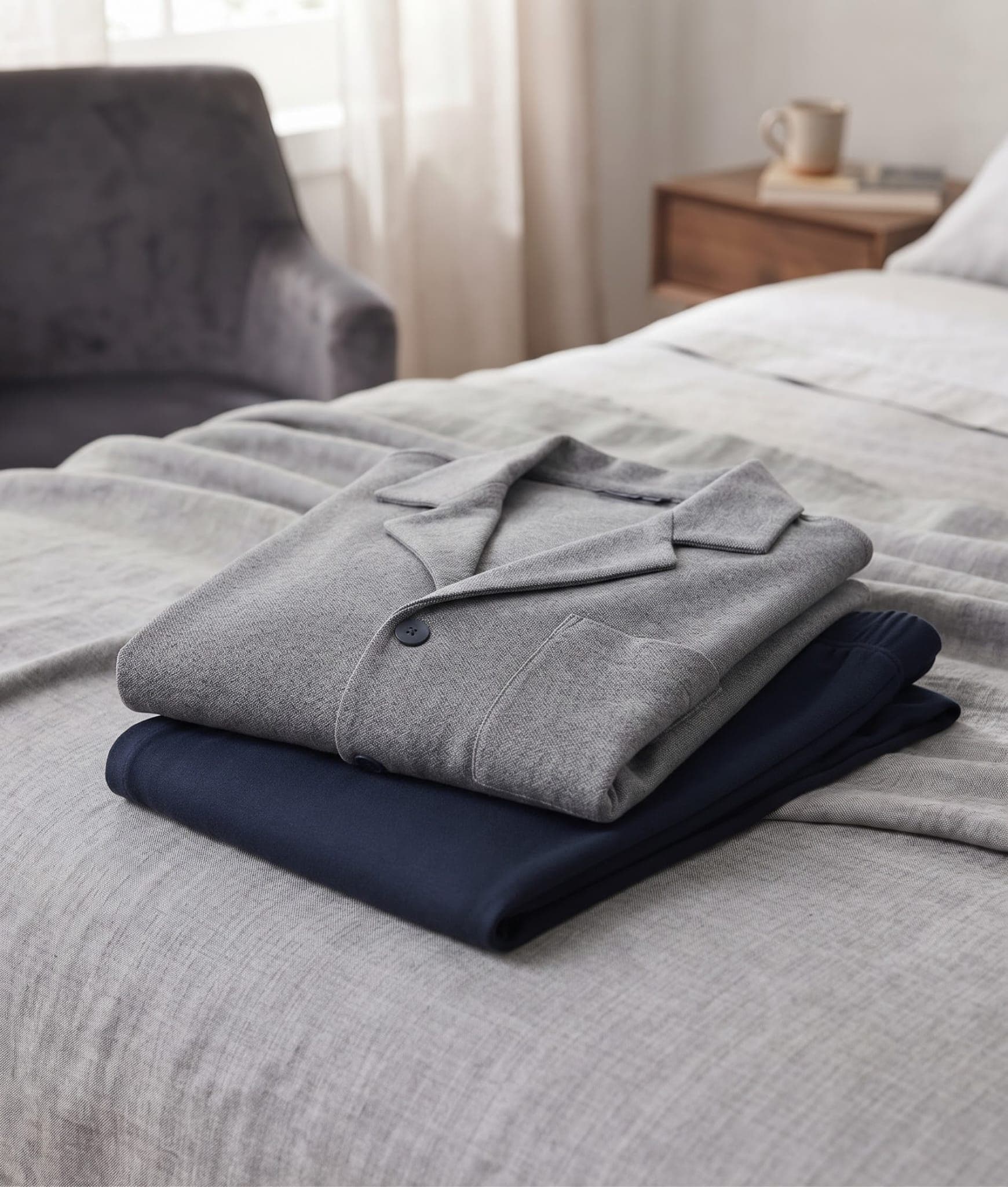 SK1362PLUA - Pigiama Autunno/Inverno Uomo - Karel - 4