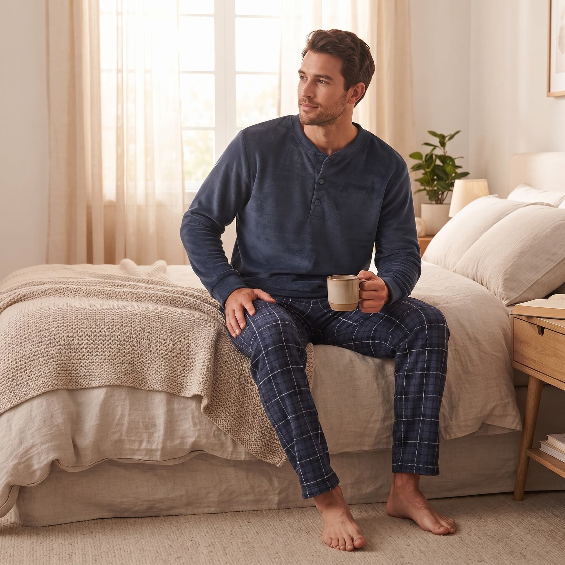 PK1288PLU - Pigiama Autunno/Inverno Uomo - Karel - 3