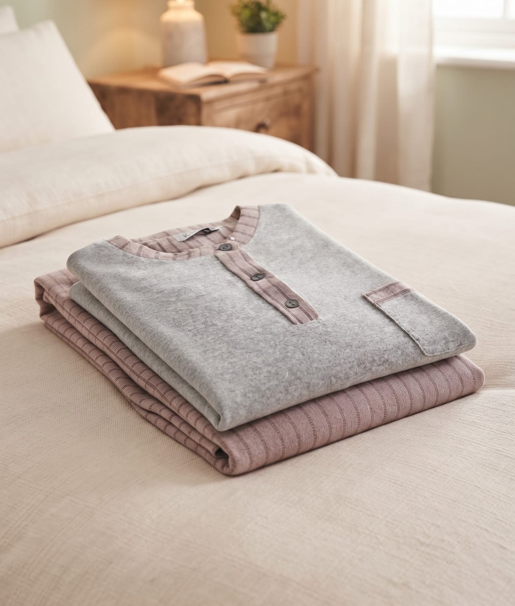 Pigiama Autunno/Inverno Donna Karel SK1313PLD M 30% COT 65% POL 5% AF - 4