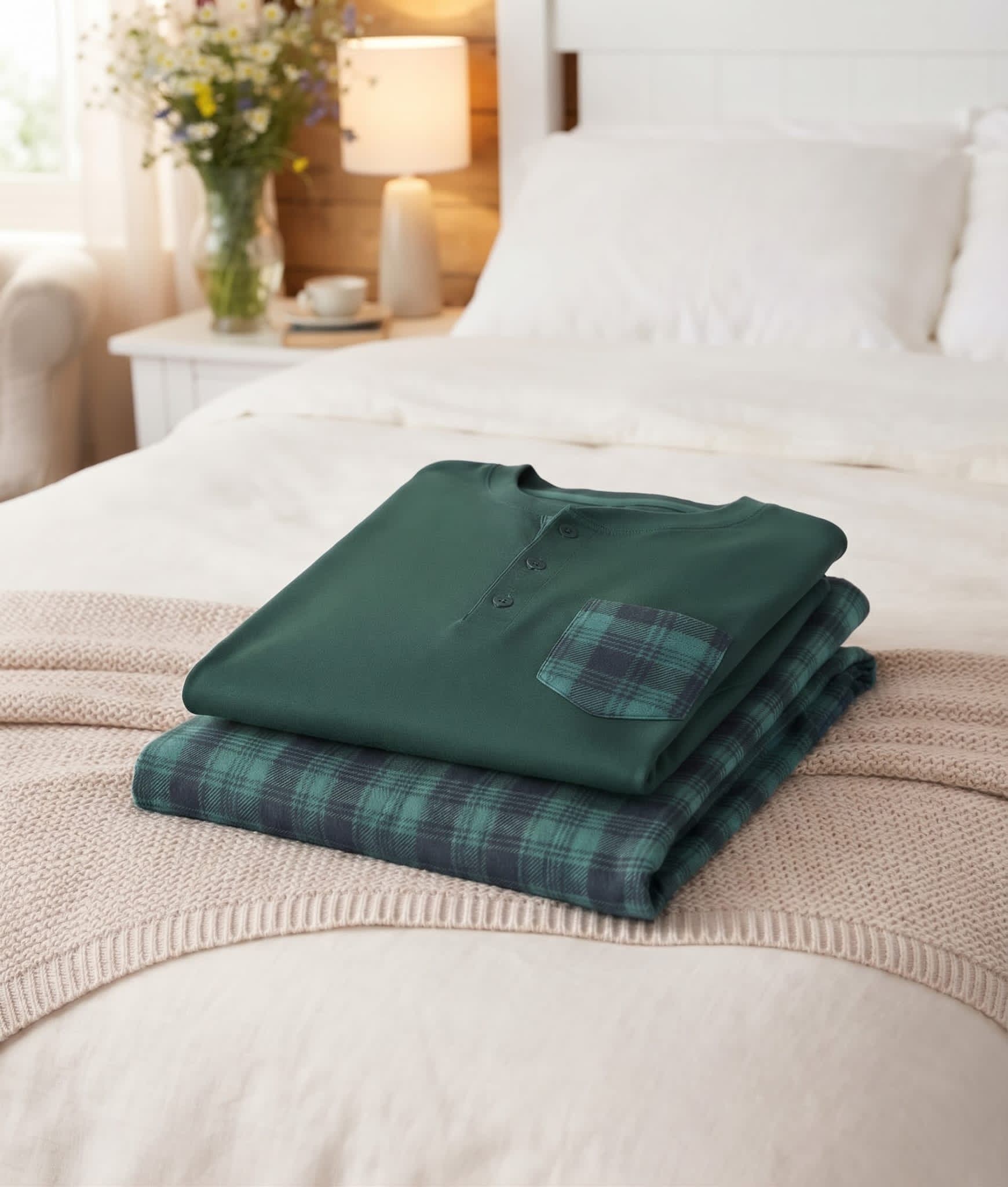 Pigiama Autunno/Inverno Uomo Karel SK1234PLU 50 100% CO - 4