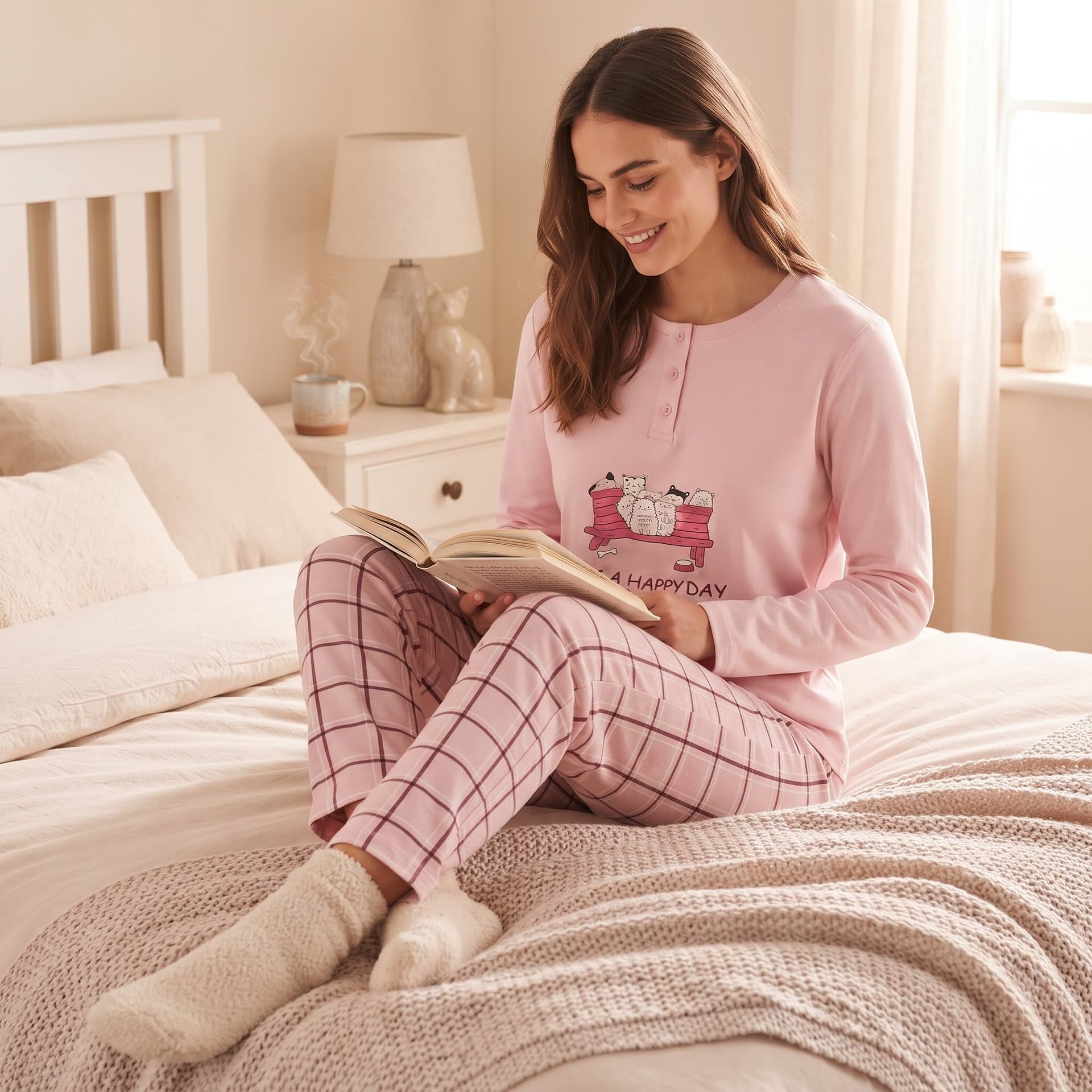 SK1099PLD - Pigiama Autunno/Inverno Donna - Karel - 3
