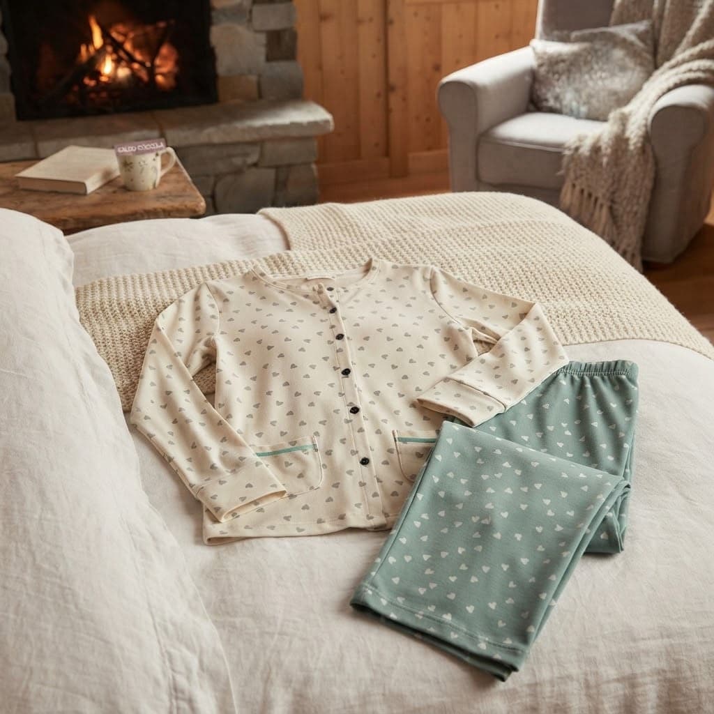 SK1053PLDA - Pigiama Autunno/Inverno Donna - Karel - 4