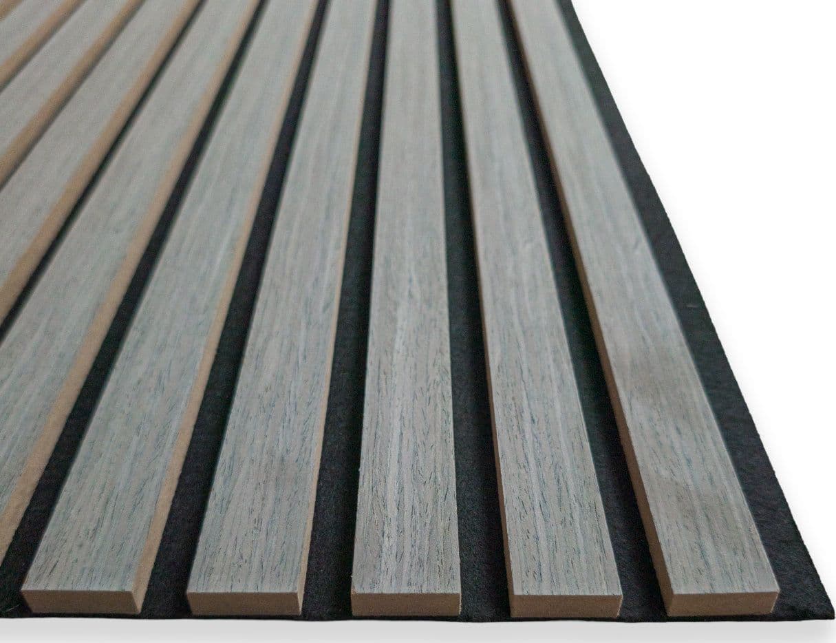 Pannello Acustico a Lamelli in Vero Legno di Rovere, Fibra di Legno e Feltro 12x600x2900 mm – 1,74 m² - 7