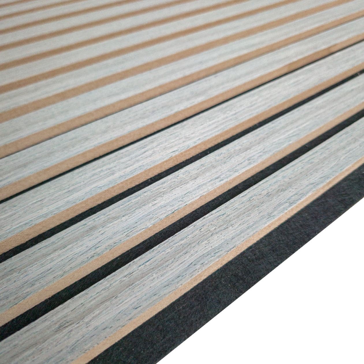 Pannello Acustico a Lamelli in Vero Legno di Rovere, Fibra di Legno e Feltro 12x600x2900 mm – 1,74 m² - 8