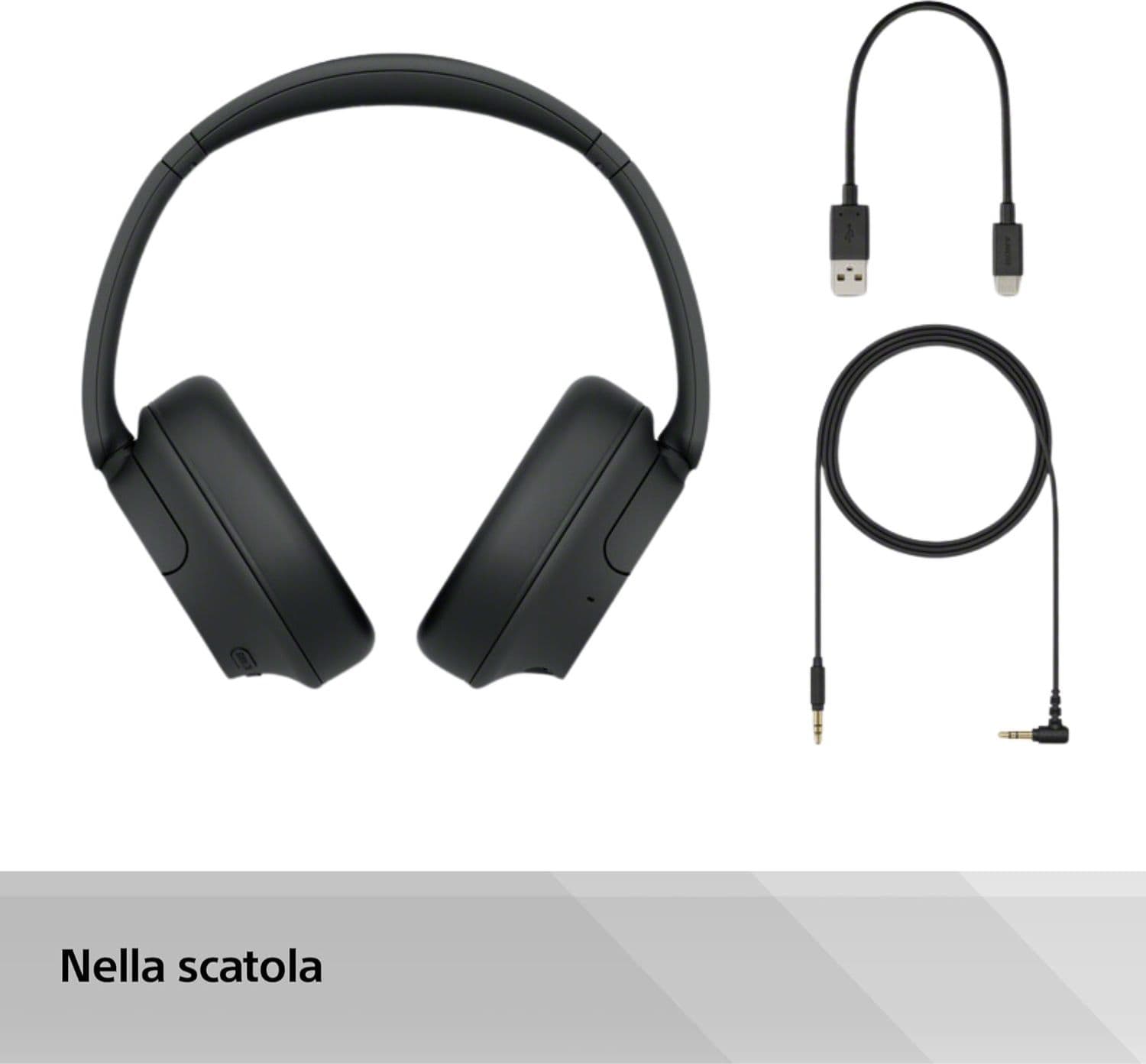 Sony Cuffie Wir/BT NoiseC Mic WH-CH720N Black - 4