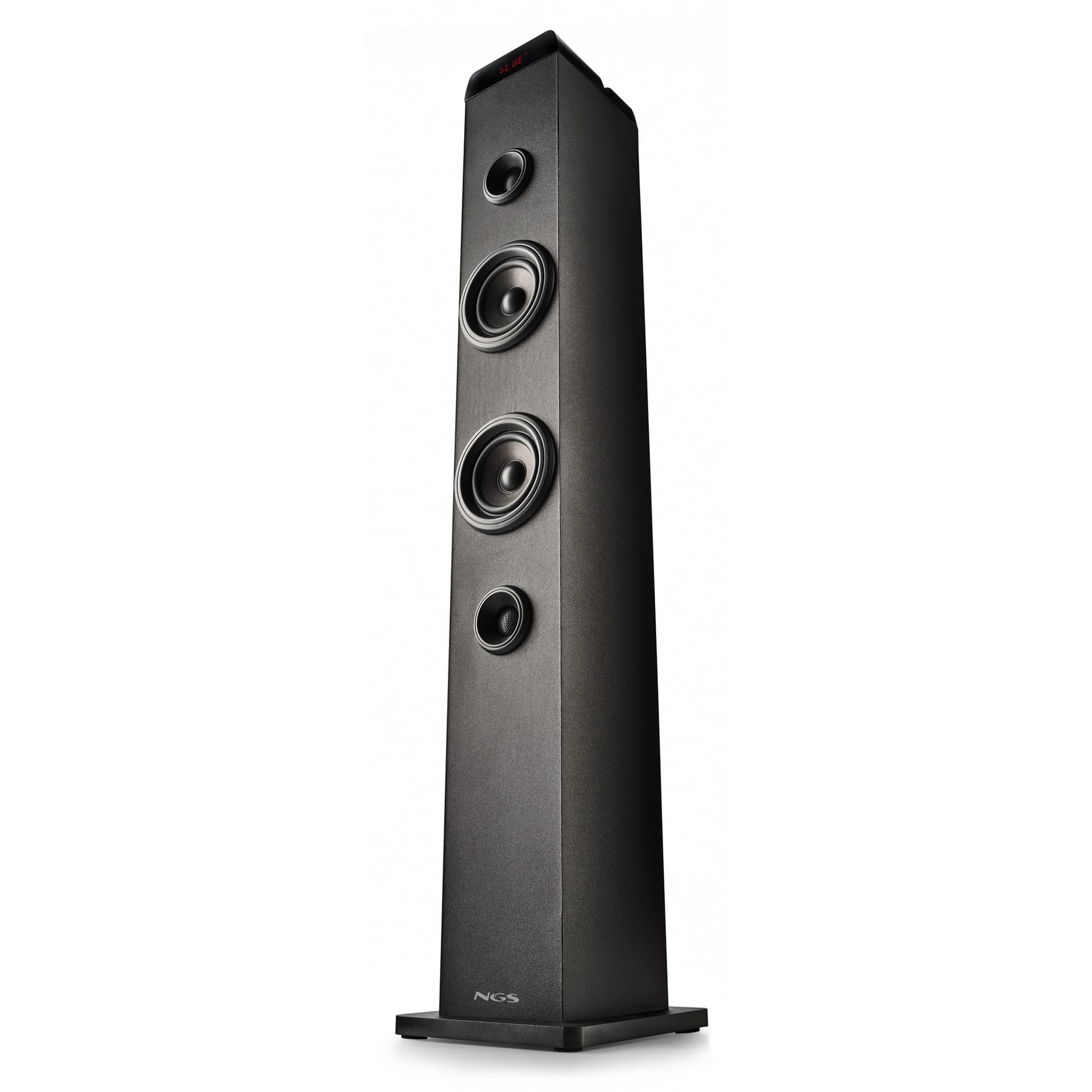 NGS Speaker a Torre Sky Charm Pro BT USB RadioFM AUX 50W Nera - 4