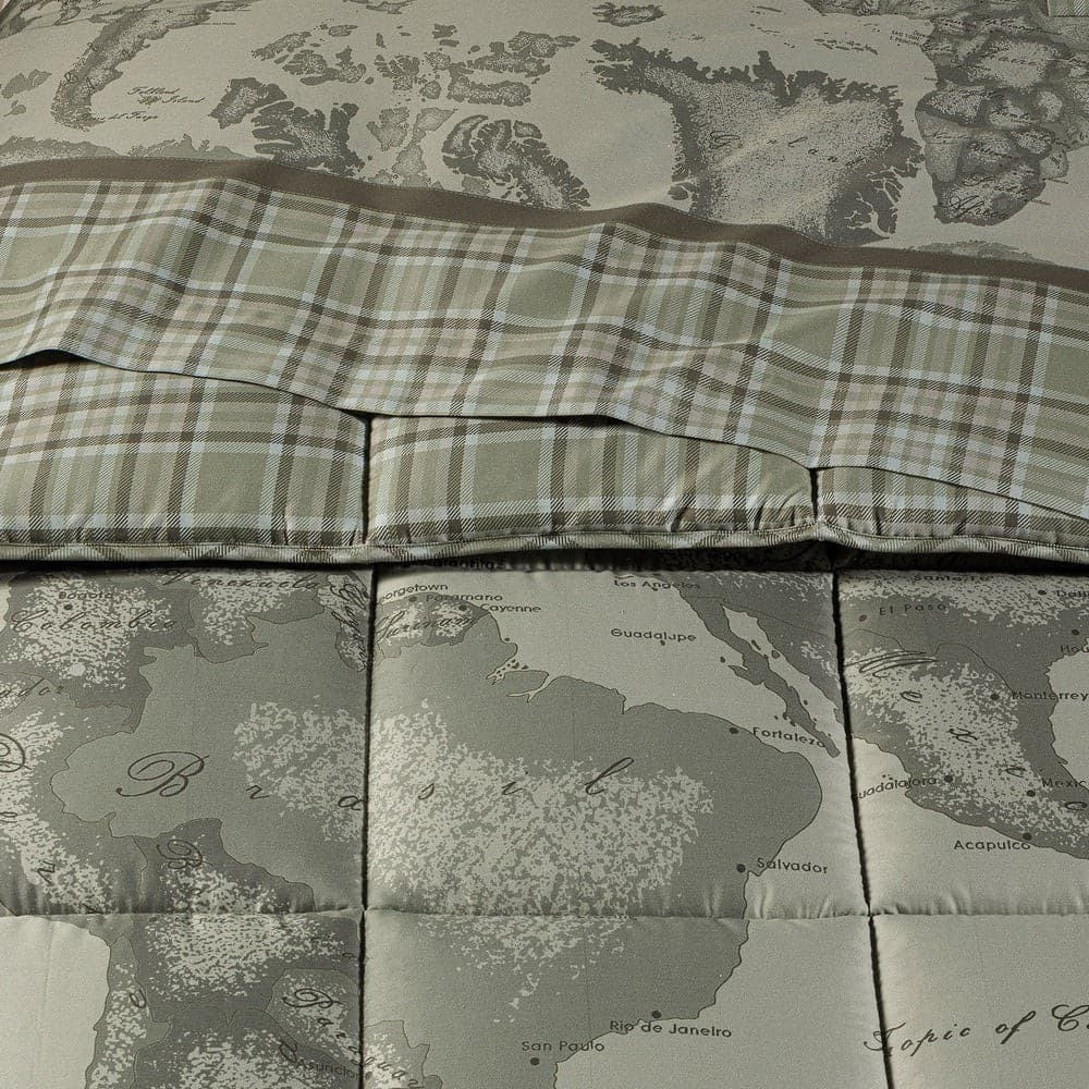 Trapunta Matrimoniale Geo Tartan Green ! Alviero Martini 1ᴬ Classe - 4
