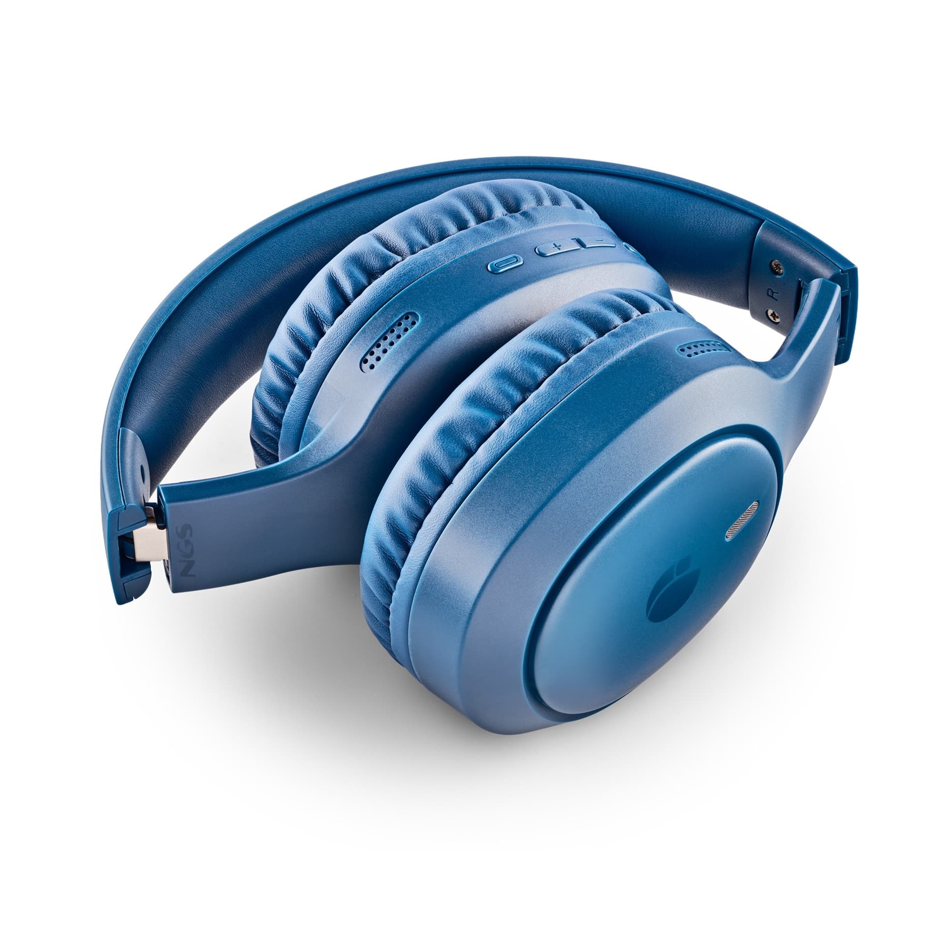 NGS Cuffie Bluetooth +Mic Artica Tempest Pieghevoli Blue - 4