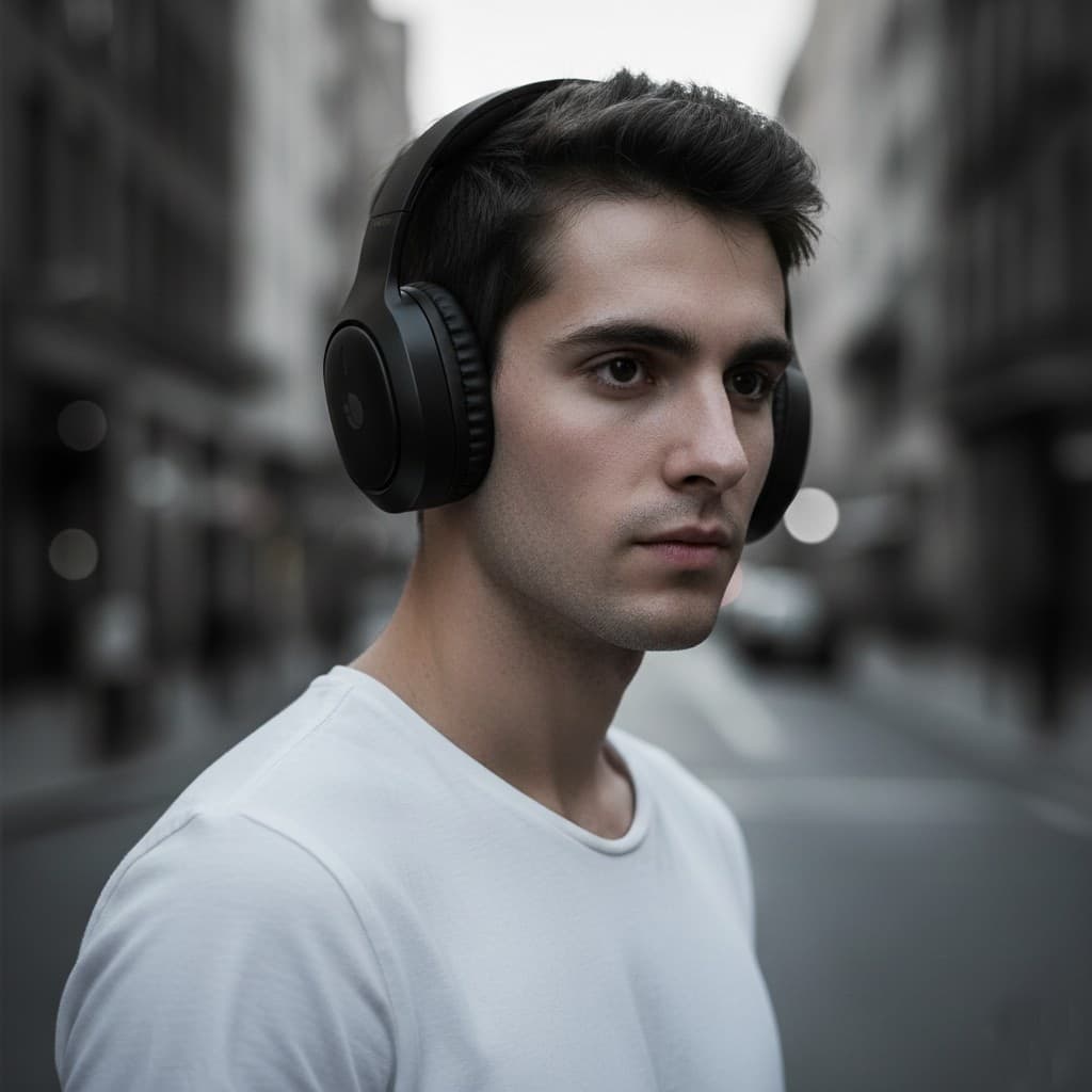 NGS Cuffie Bluetooth +Mic Artica Tempest Pieghevoli Black - 2