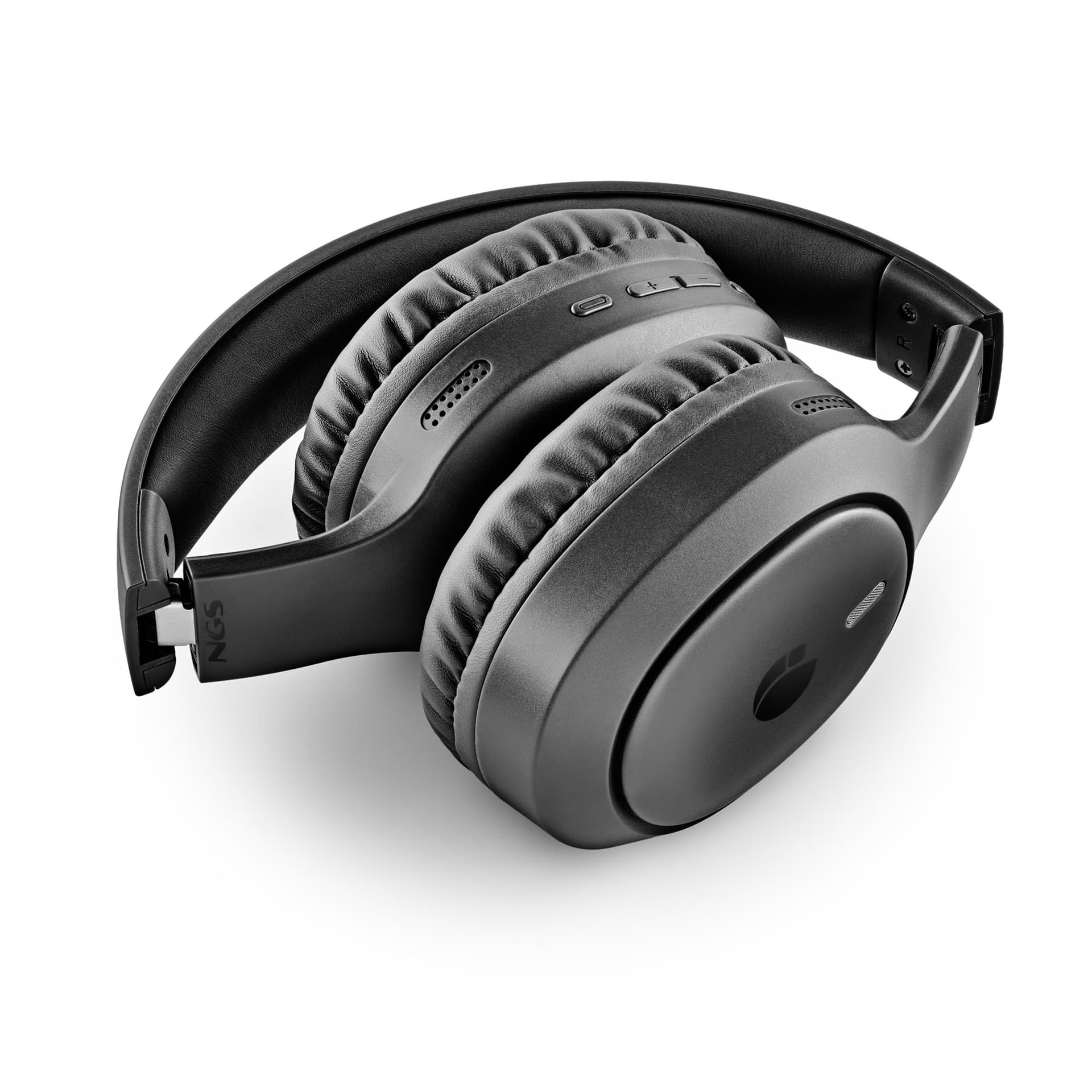 NGS Cuffie Bluetooth +Mic Artica Tempest Pieghevoli Black - 4