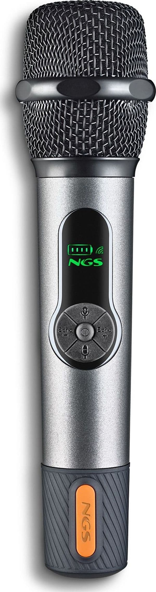 NGS Microfono Vocale Wireless Singer Star 2.4GHZ Jack 3.5 e 6.3mm - 2