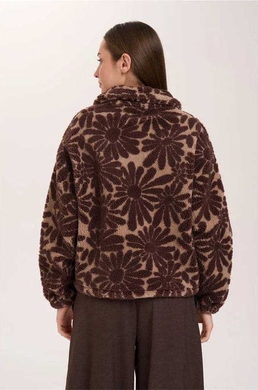 Felpa Sherpa Floreale 24 Colours - 2