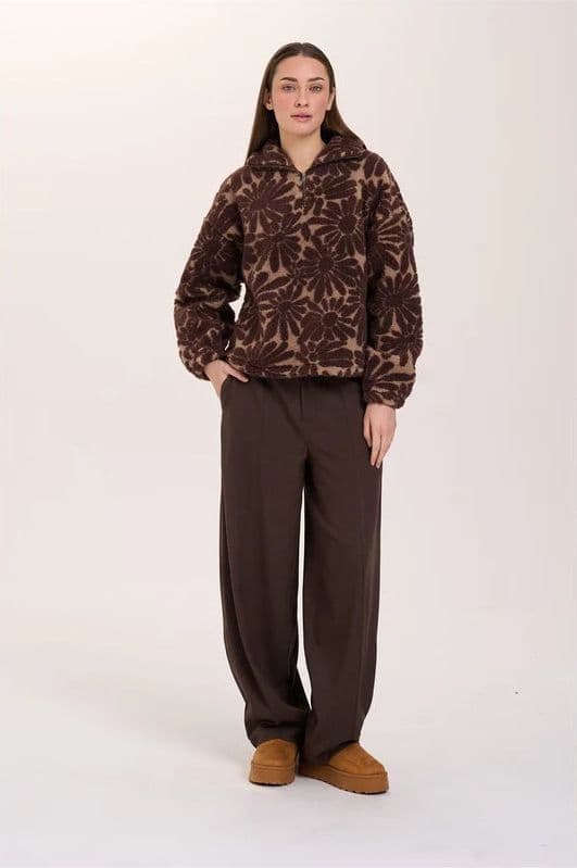 Felpa Sherpa Floreale 24 Colours - 3