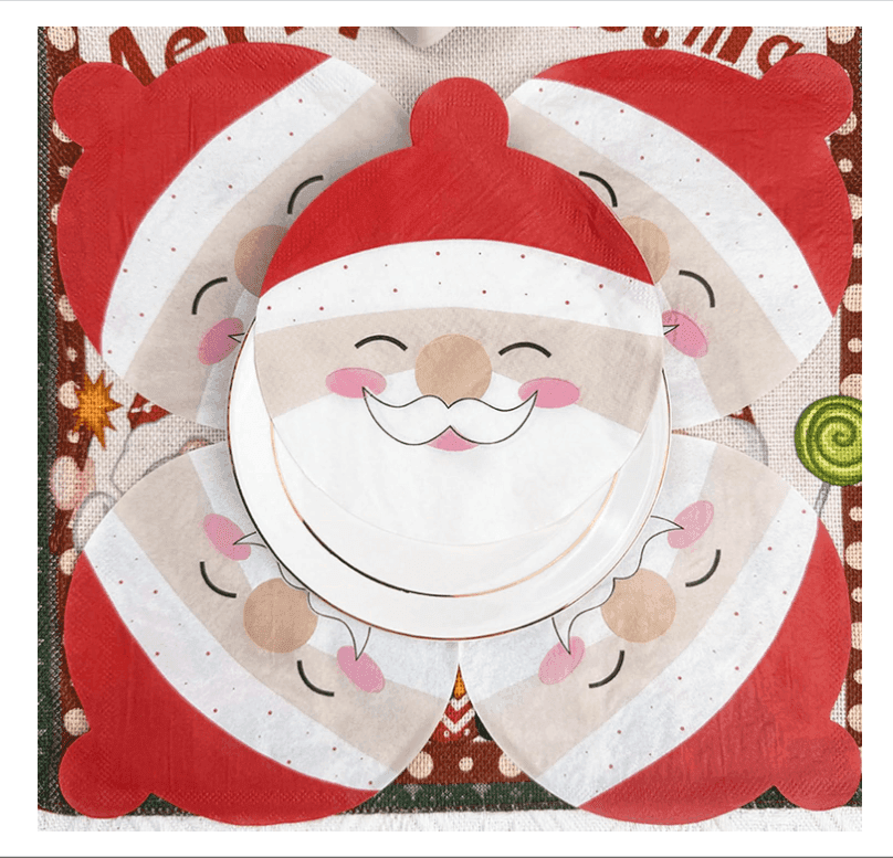 Cartospedia - 40  tovaglioli per decorazione Natale - 3