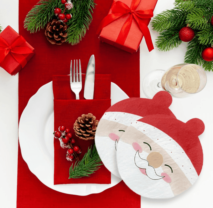 Cartospedia - 40  tovaglioli per decorazione Natale - 9